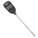 Cumpara ieftin Termometru alimentar digital Weber WB 6750, Citire instantanee, Celsius, Fahrenheit, Inox / negru