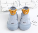 Mocasini bleu cu talpa antiderapanta - Teddy (Marime Disponibila: Marimea 26), Superbaby