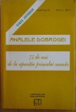 Analele Dobrogei. Numar Aniversar, Anul 1, Nr. 1