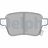 DELPHI LP3246 set placute frana,frana disc