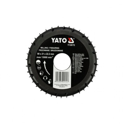 Freza raspel 90 x 21 x 22.2 mm Yato YT-59175 foto