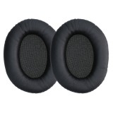 Set 2 Perne de urechi pentru casti Kingston HyperX Cloud II, Kwmobile, Negru, Piele ecologica, 53140.01