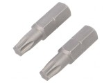 Bit Surubelniță Torx TX25, 25mm, WIHA, Set 2 Bucăți, Standard