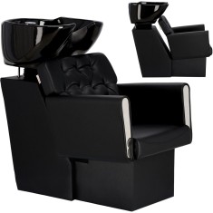 Spălătorie chiuvetă frizerie barber Maya pentru salon de frizerie barber mobilă chiuvetă ceramică armatură baterie duș.