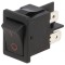 Rocker Switch DPST ON-OFF 10A 250V Negru-Roșu