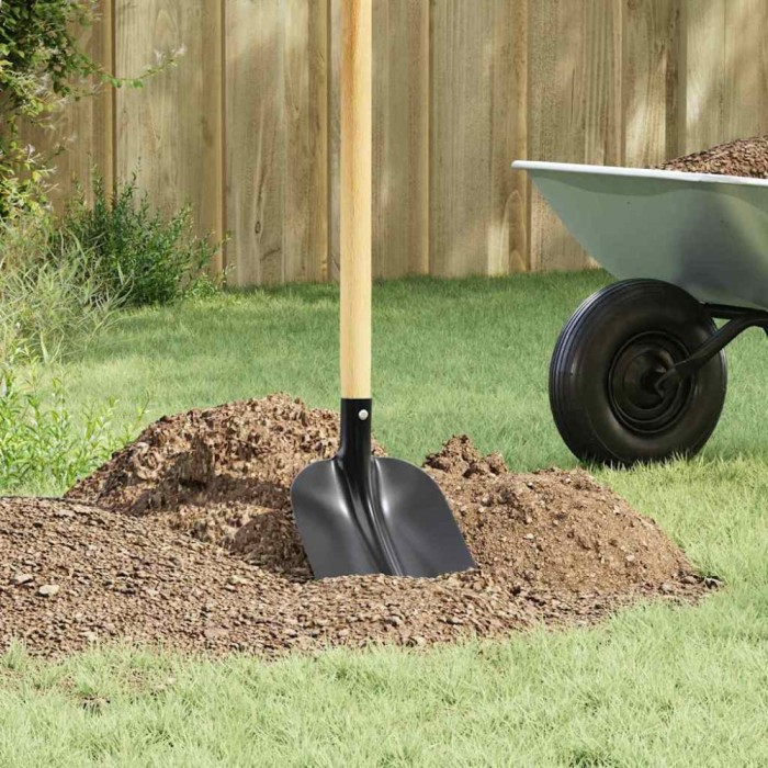 Cap de lopata Negru 34,5 x 24 cm Otel vopsit electrostatic