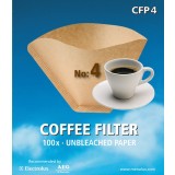 Filtre de cafea CFP4 nr. 4, 100 buc, Electrolux 9002563147