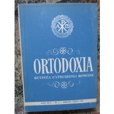 ORTODOXIA - REVISTA PATRIARHIEI ROMANE ANUL XLII - NR 2 - APRILIE - IUNIE 1990