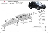 Scut metalic cutie + diferential Mitsubishi Pajero 3 III fabricat in perioada 2000 - 2007 APS-00,098, SCUT PROTECTION