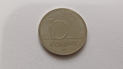 Ungaria -10 Forint 2020 foto