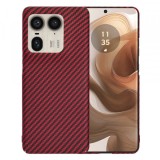 Husa pentru Motorola Edge 50 Ultra, Techsuit, Carbonite FiberShell, Rosie