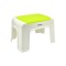Taburet din plastic, galben Fala 75915