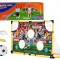 Set porti de fotbal pliabile cu mreje si minge, 119 x 56 x 71 cm, Lean 4480