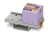 Conector cu montare pe șină 24A 690V