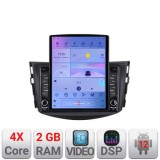 Navigatie Toyota RAV4 K-018 ecran tip TESLA 9.7&quot; cu Android Radio Bluetooth Internet GPS WIFI 2+32 DSP Quad Core CarStore Technology