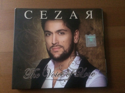 cezar ouatu voice of love cd disc muzica clasica romantica cat music 2014 VG+ foto