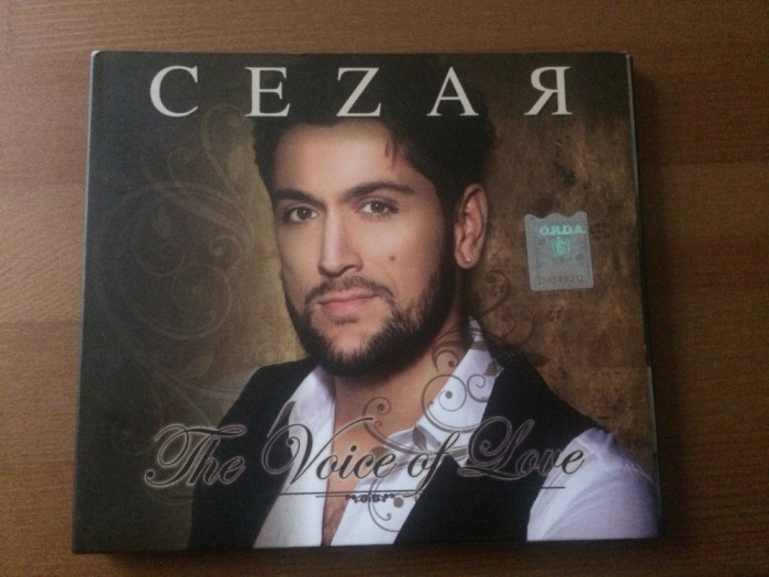 cezar ouatu voice of love cd disc muzica clasica romantica cat music 2014 VG+