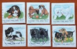 FINLANDA-&rdquo;FAUNA -CATELUSI&rdquo; SET 6V.-stampilate -Vezi-Scan