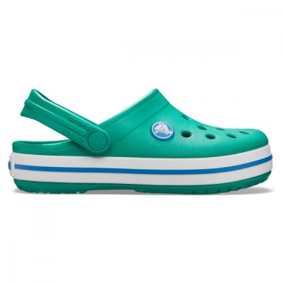 Saboti Crocs Crocband Kids Verde - Deep Green/Prep Blue foto