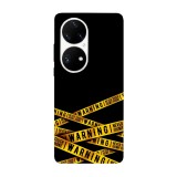 Husa compatibila cu Huawei Mate 40 Pro model Warning, Silicon, TPU, Viceversa