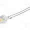Dioda LED 5mm, alb cald, plat, 2.9...3.6V, OPTOSUPPLY - OSM5DK57E1A