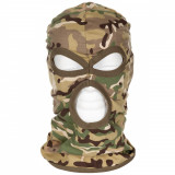 Cagula Subtire si Elastica, Bumbac, Adult Balaclava &quot;3 gauri&quot; OPcamo MFH 10901X, XXXXL