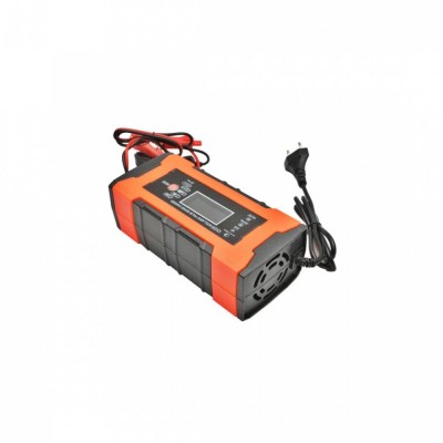 Redresor baterie, incarcator digital plumb acid, functie inteligenta reparare impuls 12V 10A/24V 5A foto