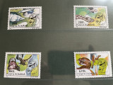 Romania - serie timbre animale fauna nestampilata MNH, Nestampilat