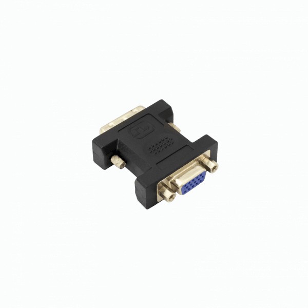 Adaptor Universal Sbox, Conexiune DVI M- VGA F, Negru