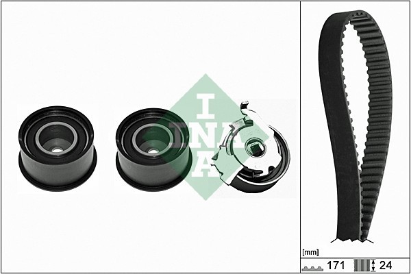 INA 530 0358 10 Set curea de distributie