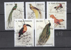 Sao Tome 1992 Birds used DE.132 foto