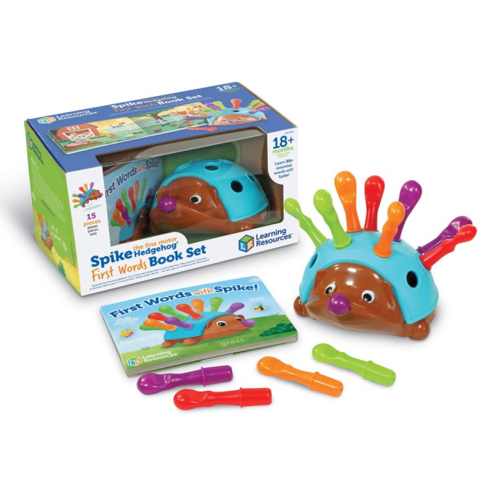 Joc potrivire cu carticica - Ariciul Spike PlayLearn Toys