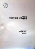 Renate Mildner-M&uuml;ller, Malerei - Kurtfritz Handel, Skulptur : Bayerisches Staatsministerium f&uuml;r Arbeit und Sozialordnung, 3. Mai 1990 - 31. Mai 1990.