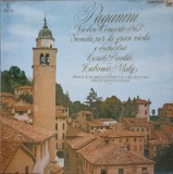 Disc vinil, LP. Violin Concerto No.1. Sonata Per La Gran Viola E Orchestra-Paganini, Cenek Pavlik, Lubomir -252545