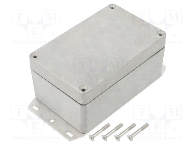 Carcasă universală HAMMOND 81mm X 125mm Y 59mm Z cu lame de fixare