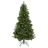 Brad Artificial de Craciun 180cm cu Suport Metalic Ramuri, Verde Clasic, Aspect Natural si Montaj Rapid