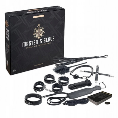 Joc erotic cu accesorii - Master &amp;amp;amp;amp; Slave Edition Deluxe foto