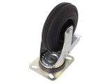 Roata de transport ELESA+GANTER 200mm, 142kg, cauciuc, carcasa otel, latime 50mm, inaltime 240mm, RE.E2-N