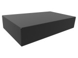 Carcasă Oțel Neagră 152x254x51mm