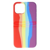 Husa Silicon Rainbow iPhone 13 mini - Protectie Premium, Model No. 01