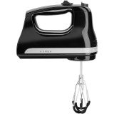 Mixer de mana KitchenAid 5KHM6118EOB, 6 viteze, 60W, onyx black