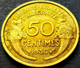 Moneda istorica 50 CENTIMES - FRANTA, anul 1936 * cod 2379