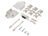 Conector D-Sub 9 Pin Mamă Lipire pe Cablu Gold