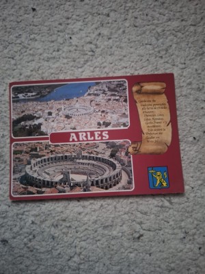 Carte postala arles foto