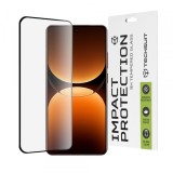 Folie de protectie Ecran Techsuit pentru Realme GT 7 Pro, Sticla Securizata, Full Glue, 111D, Neagra