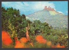 CPIB 23654 CARTE POSTALA - SIRIA, JUD. ARAD. RUINELE CETATII, NECIRCULATA, 1976