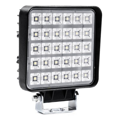 Proiector LED pentru Off-Road, ATV, SSV, putere 90W, culoare 6500K, tensiune 9-36V, dimensiuni 110 x 110 x 45 mm foto