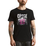 Tricou Barbati, cu spirit de luptator, negru, marime L