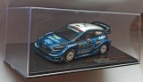 Macheta Ford Fiesta WRC (Evans) Rally Mexico 2019 - IXO Premium 1/43 (Raliu), 1:43