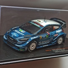 Macheta Ford Fiesta WRC (Evans) Rally Mexico 2019 - IXO Premium 1/43 (Raliu)